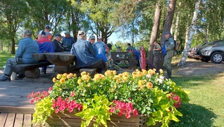 Kuvia Kolhoviikon 2021 onkikilpailuista Ukonselällä