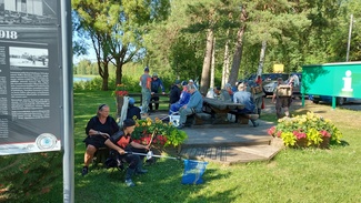 Kuvia Kolhoviikon 2021 onkikilpailuista Ukonselällä